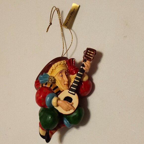 James Christensen OLDE WORLD SANTA CHRISTMAS ORNAMENT Pearl Bisque NIB - Picture 2 of 8